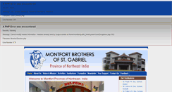 Desktop Screenshot of montfortnortheast.org