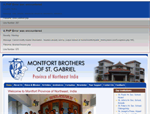 Tablet Screenshot of montfortnortheast.org